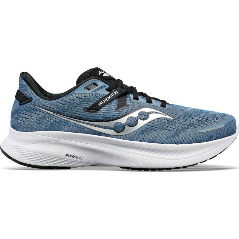 Blue Saucony Guide 16 Men\'s Running Shoes | EGYPT FCEPYI