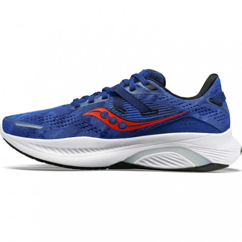 Blue Saucony Guide 16 Men's Running Shoes | EGYPT CSPEYN