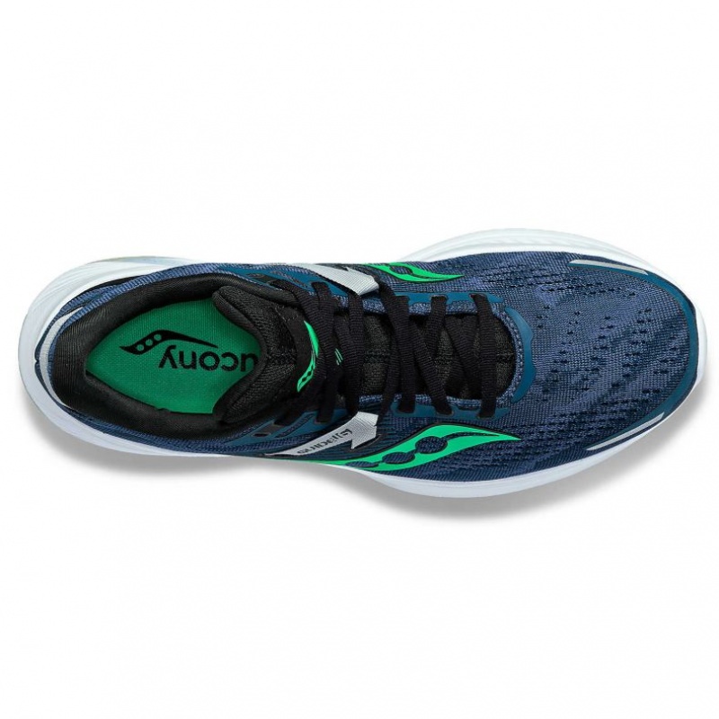 Blue Saucony Guide 16 Men's Wide Running Shoes | EGYPT EPATNY