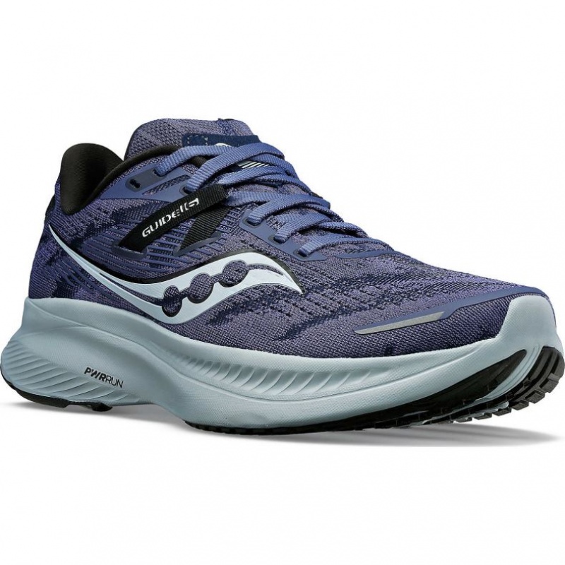 Blue Saucony Guide 16 Women's Running Shoes | EGYPT BKSLRY