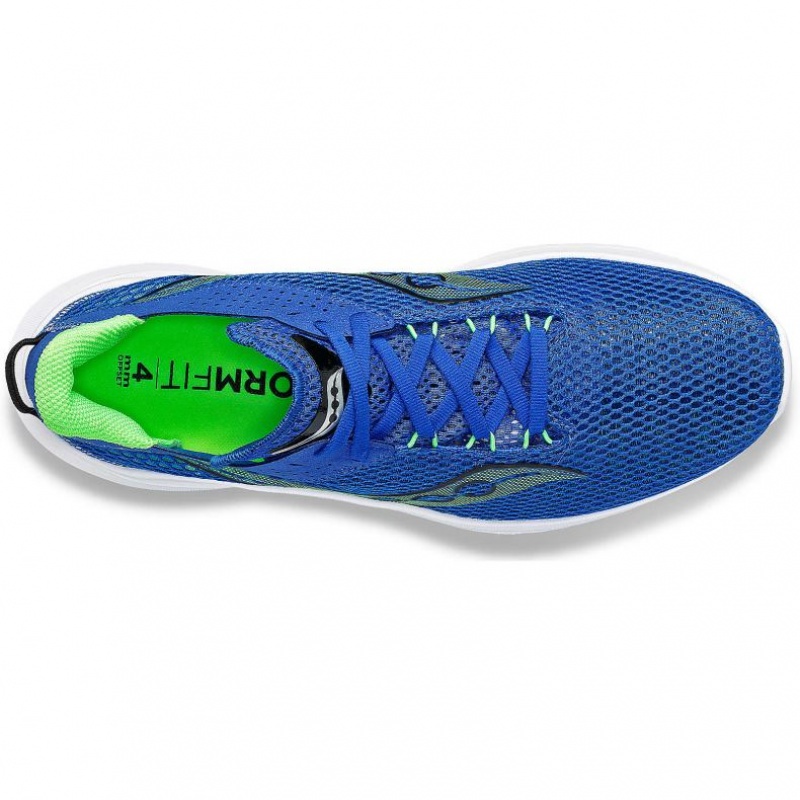 Blue Saucony Kinvara 14 Men's Running Shoes | EGYPT EQKYUD