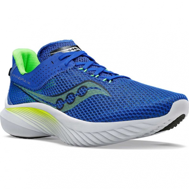 Blue Saucony Kinvara 14 Men's Running Shoes | EGYPT EQKYUD