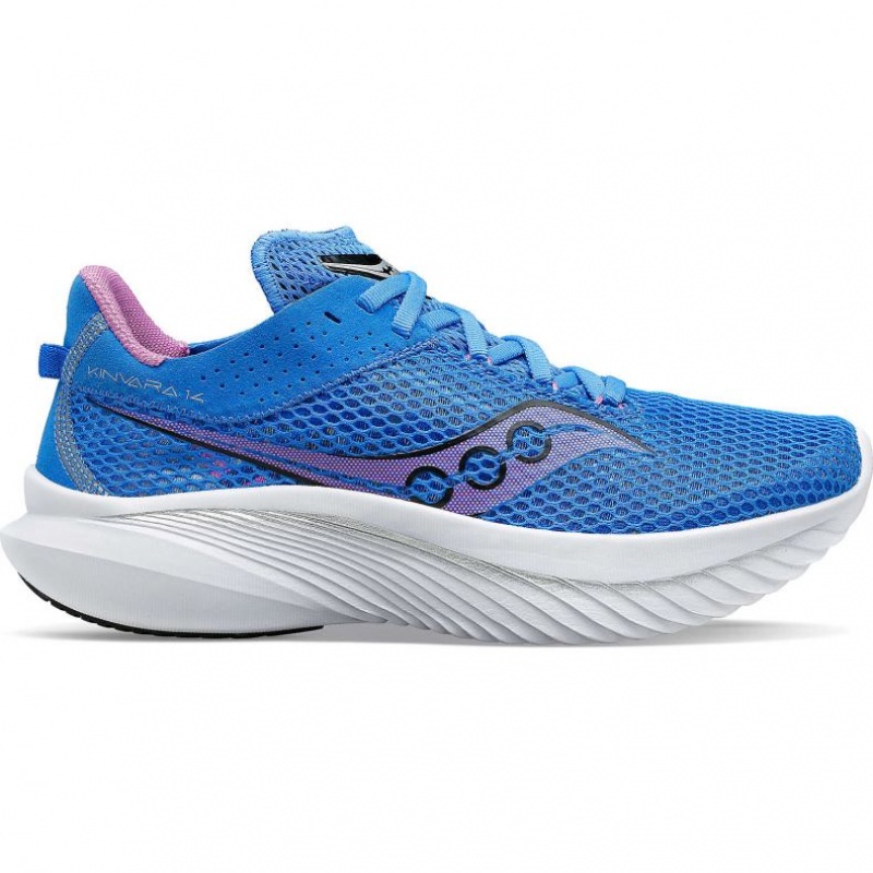 Blue Saucony Kinvara 14 Women\'s Running Shoes | EGYPT BTDULG