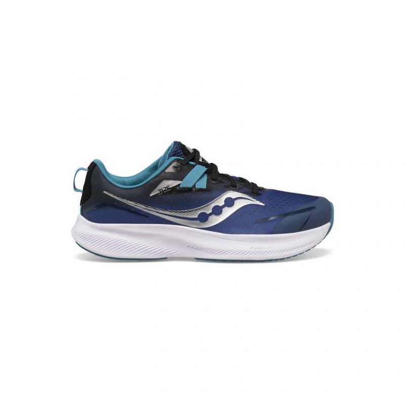 Blue Saucony Ride 15 Big Kids\' Sneakers | EGYPT ZHNQDJ