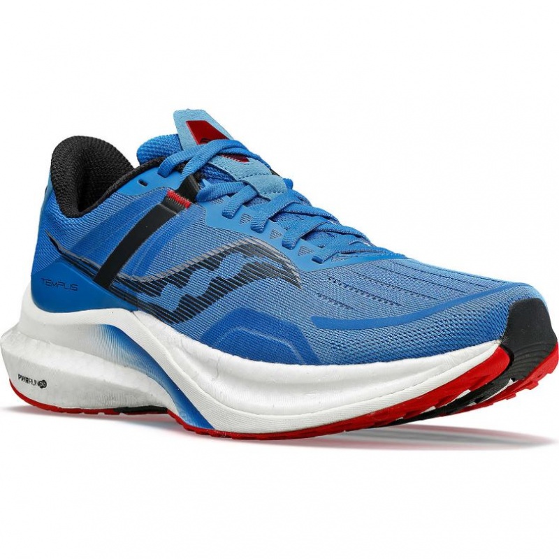 Blue Saucony Tempus Men's Running Shoes | EGYPT FPXVLS