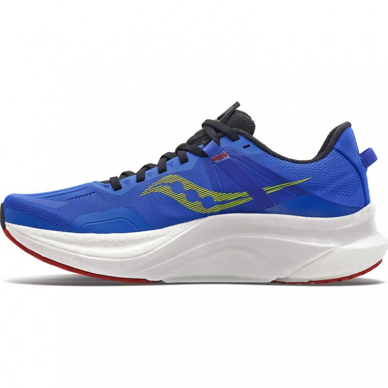 Blue Saucony Tempus Men's Running Shoes | EGYPT QMCAFY