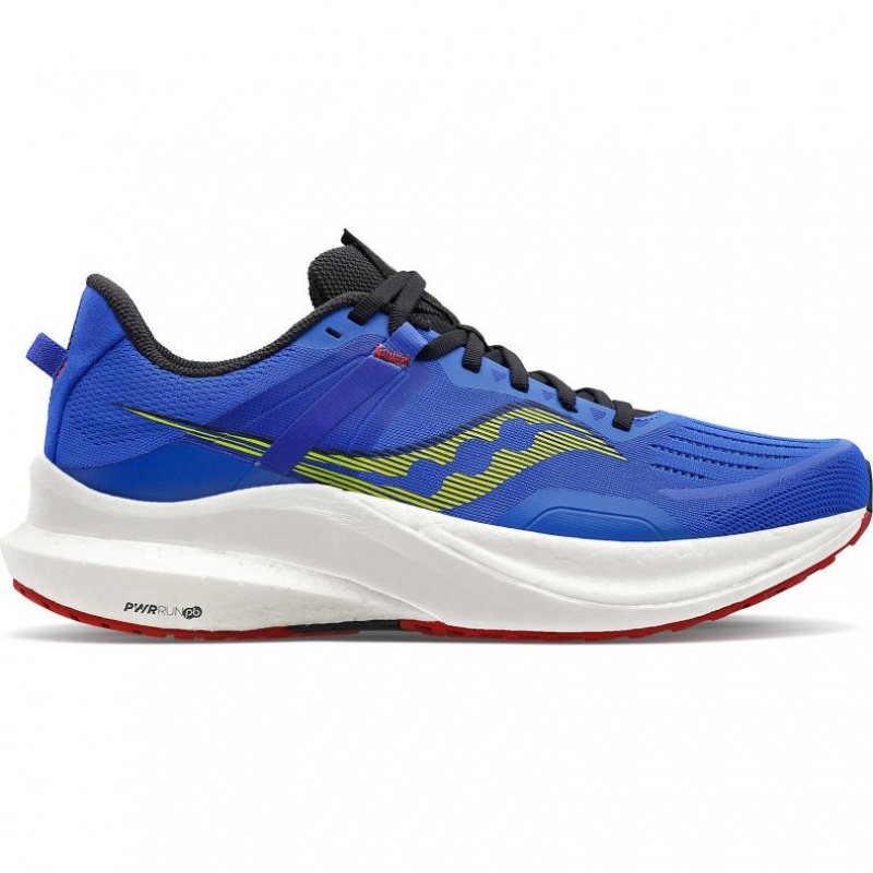 Blue Saucony Tempus Men\'s Running Shoes | EGYPT QMCAFY