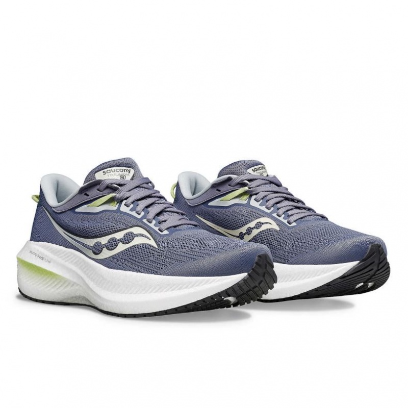 Blue Saucony Triumph 21 Women's Running Shoes | EGYPT TIOBJM