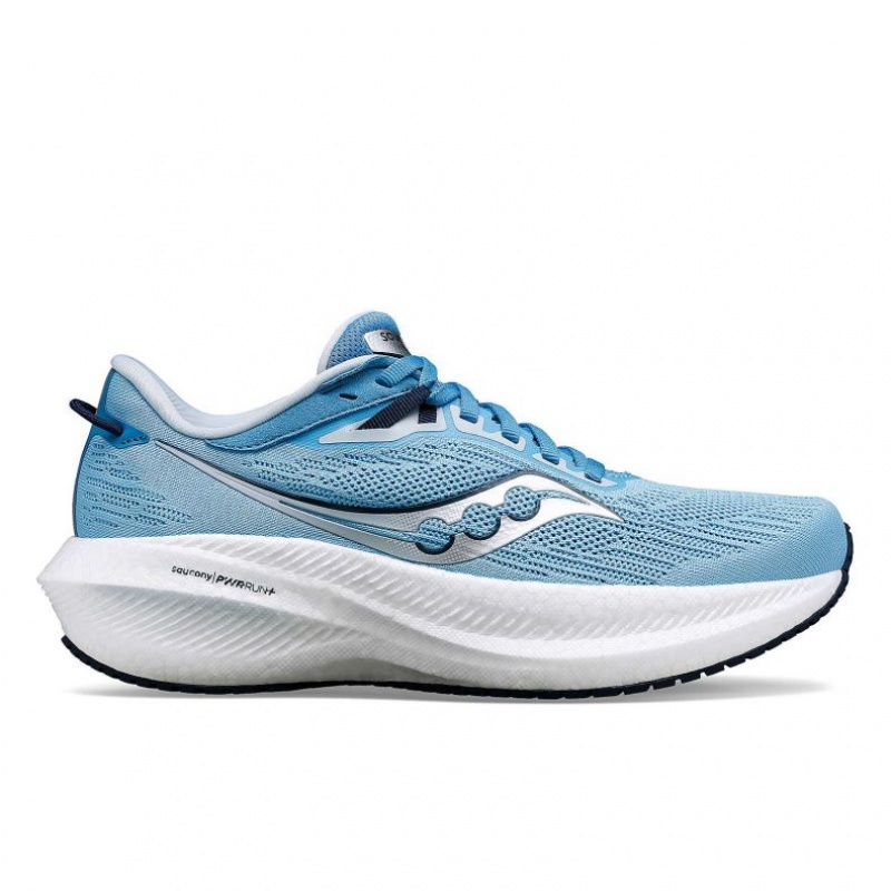 Blue Saucony Triumph 21 Women\'s Running Shoes | EGYPT UBASVK