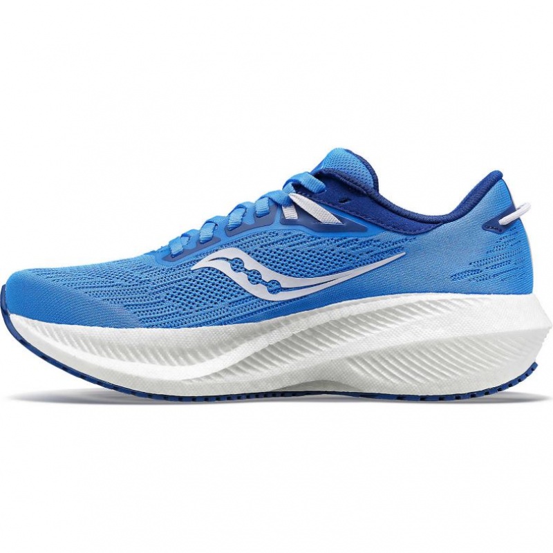 Blue Saucony Triumph 21 Women's Running Shoes | EGYPT PILXUH