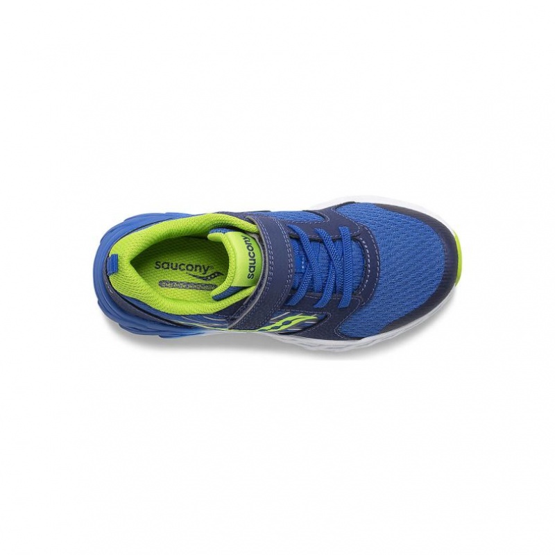 Blue Saucony Wind 2.0 A/C Big Kids' Sneakers | EGYPT QIYSTD