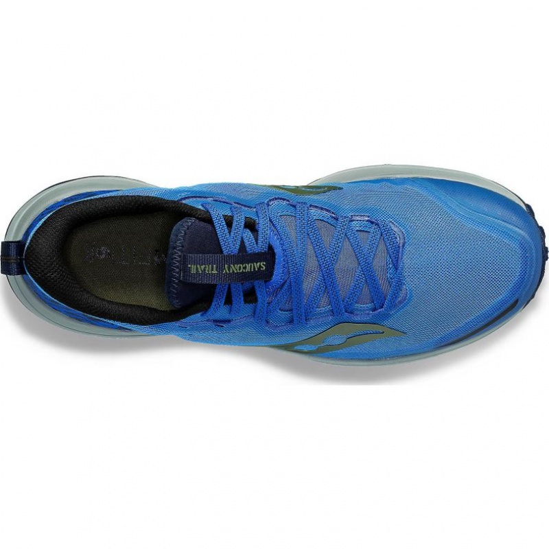 Blue Saucony Xodus Ultra 2 Men's Trail Running Shoes | EGYPT SDCOGU