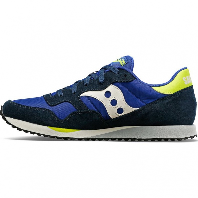 Blue / White / Light Green Saucony DXN Men's Sneakers | EGYPT HEBUSC