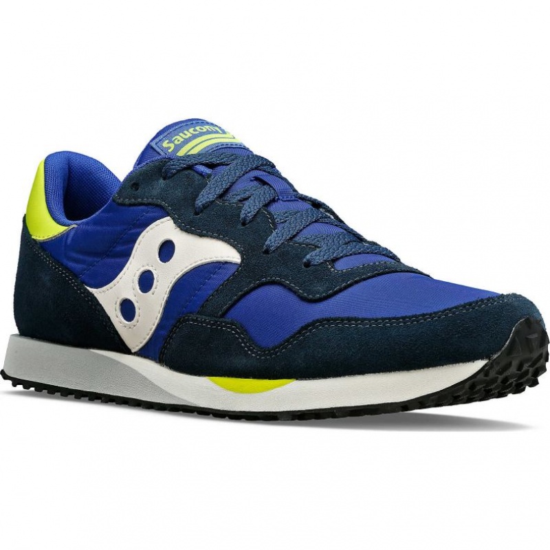 Blue / White / Light Green Saucony DXN Men's Sneakers | EGYPT HEBUSC