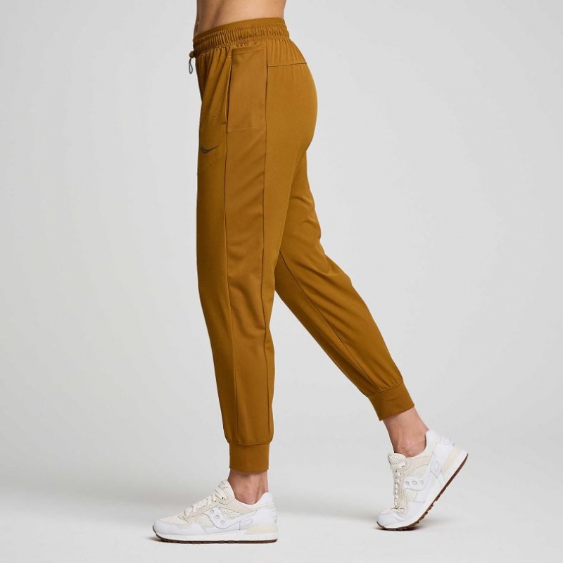 Brown Saucony Boston Woven Women's Jogger | EGYPT CWSHUX