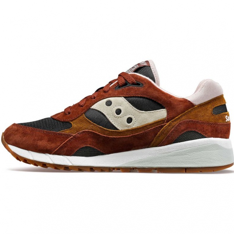 Brown / Black Saucony Shadow 6000 Men's Sneakers | EGYPT GWIHLU