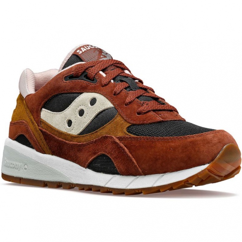 Brown / Black Saucony Shadow 6000 Men's Sneakers | EGYPT GWIHLU