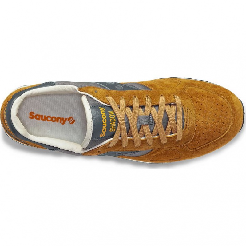 Brown / Grey Saucony Shadow Original Premium Men's Sneakers | EGYPT ZRHQYW