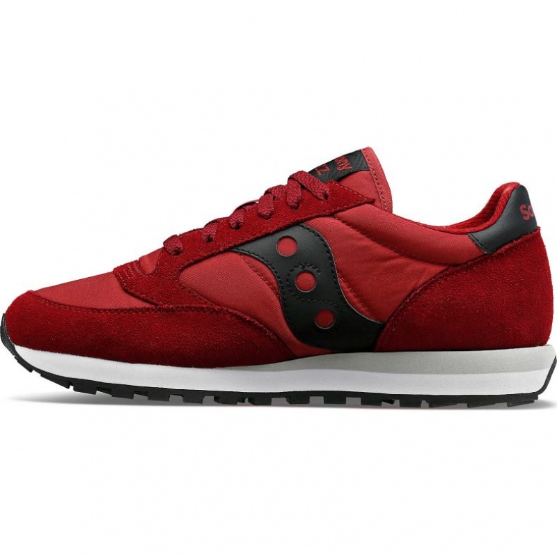 Burgundy Saucony Jazz Original Women's Sneakers | EGYPT AKLVDI