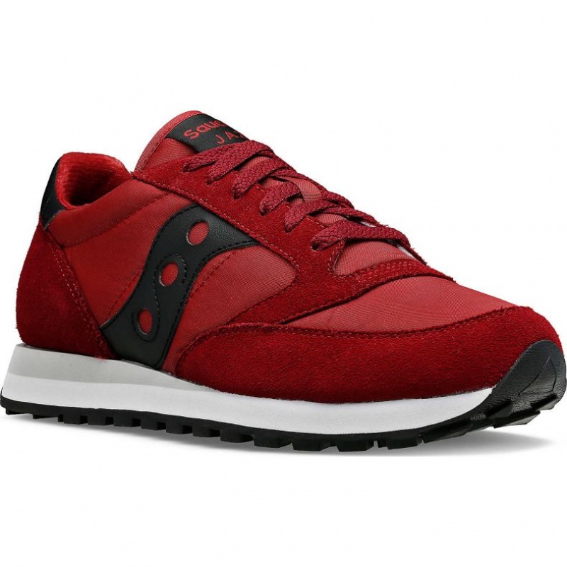 Burgundy Saucony Jazz Original Women's Sneakers | EGYPT AKLVDI