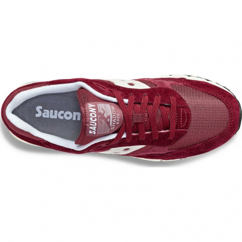 Burgundy Saucony Shadow 6000 Men's Sneakers | EGYPT WBVKLT