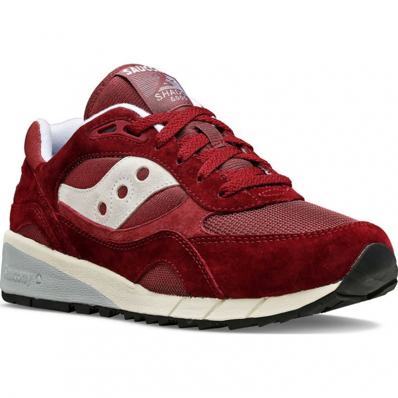 Burgundy Saucony Shadow 6000 Men's Sneakers | EGYPT WBVKLT