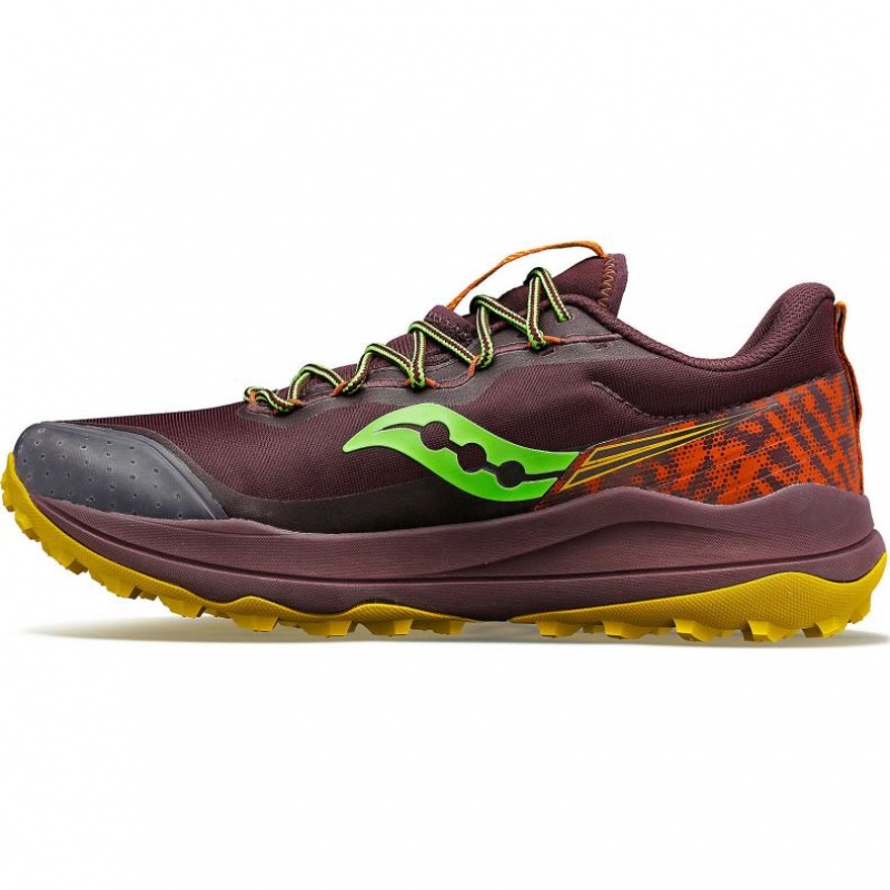 Burgundy Saucony Xodus Ultra 2 Men's Trail Running Shoes | EGYPT HSFJQT