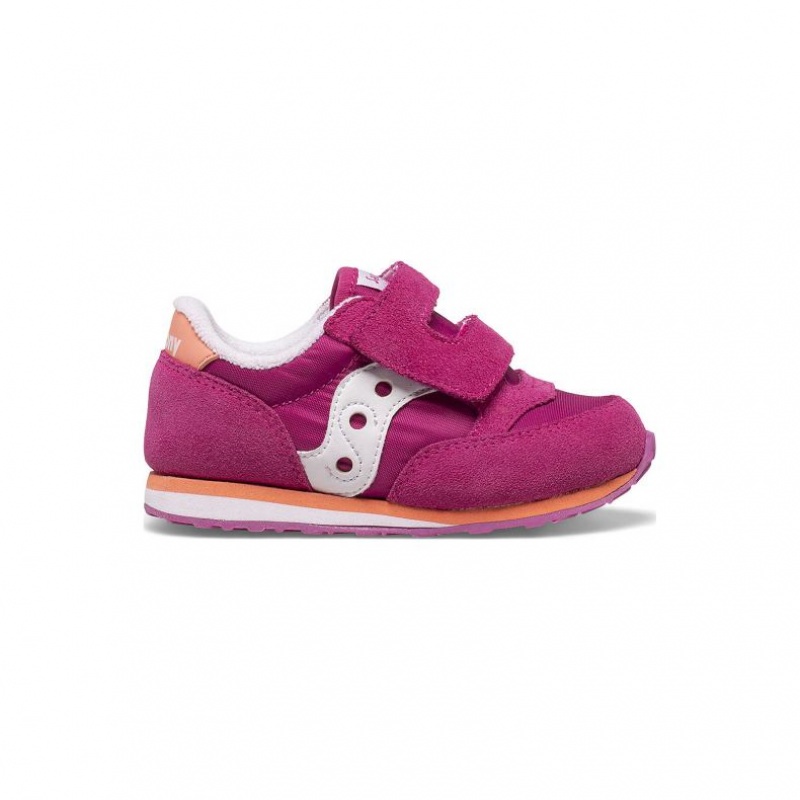 Fuchsia Saucony Baby Jazz Hook & Loop Little Kids\' Sneakers | EGYPT XZAJGY