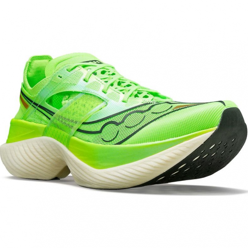 Green Saucony Endorphin Elite Men's Running Shoes | EGYPT WFGYTH