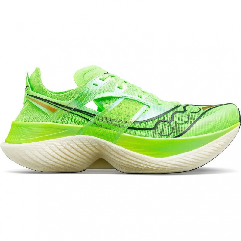 Green Saucony Endorphin Elite Men\'s Running Shoes | EGYPT WFGYTH