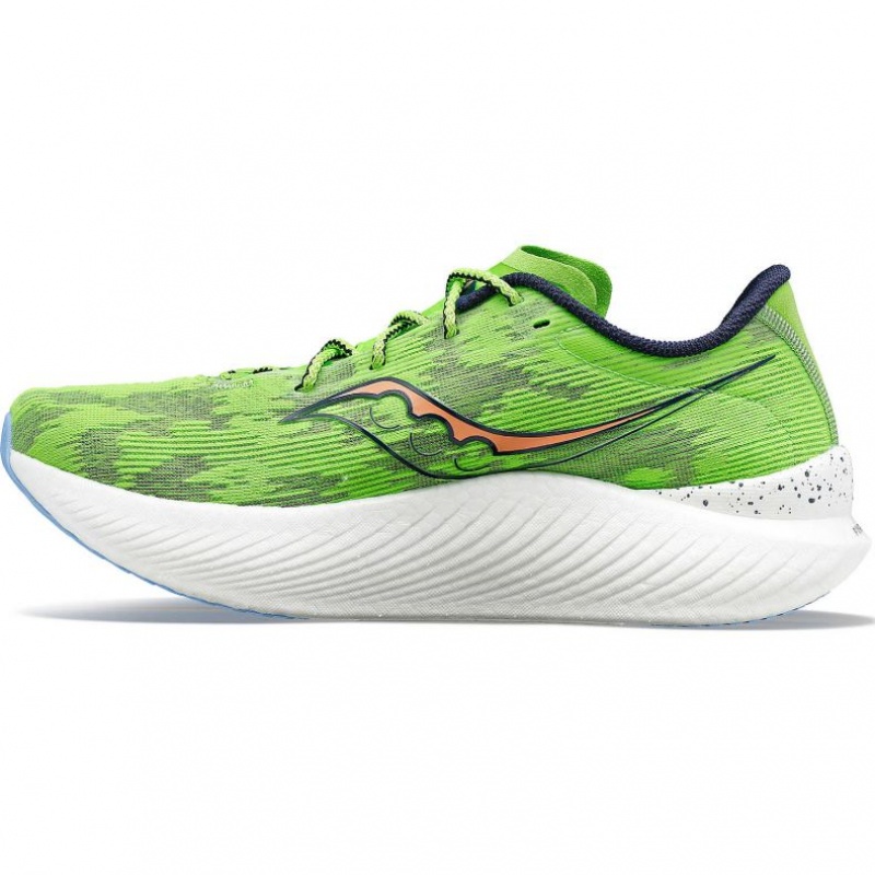 Green Saucony Endorphin Pro 3 Women's Running Shoes | EGYPT BVKNJC