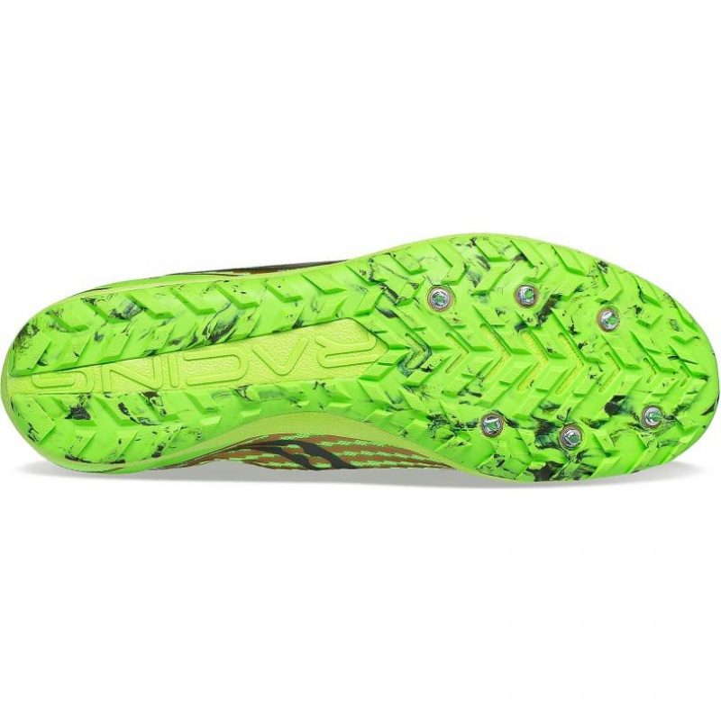 Green Saucony Havok XC 3 Flat Women's Running Shoes | EGYPT YLWUMR