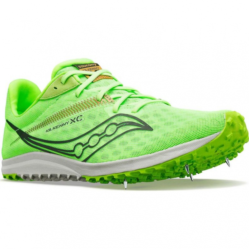 Green Saucony Kilkenny XC9 Men's Spikes | EGYPT NABRXU