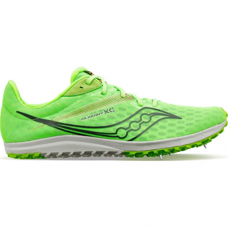 Green Saucony Kilkenny XC9 Men\'s Spikes | EGYPT NABRXU