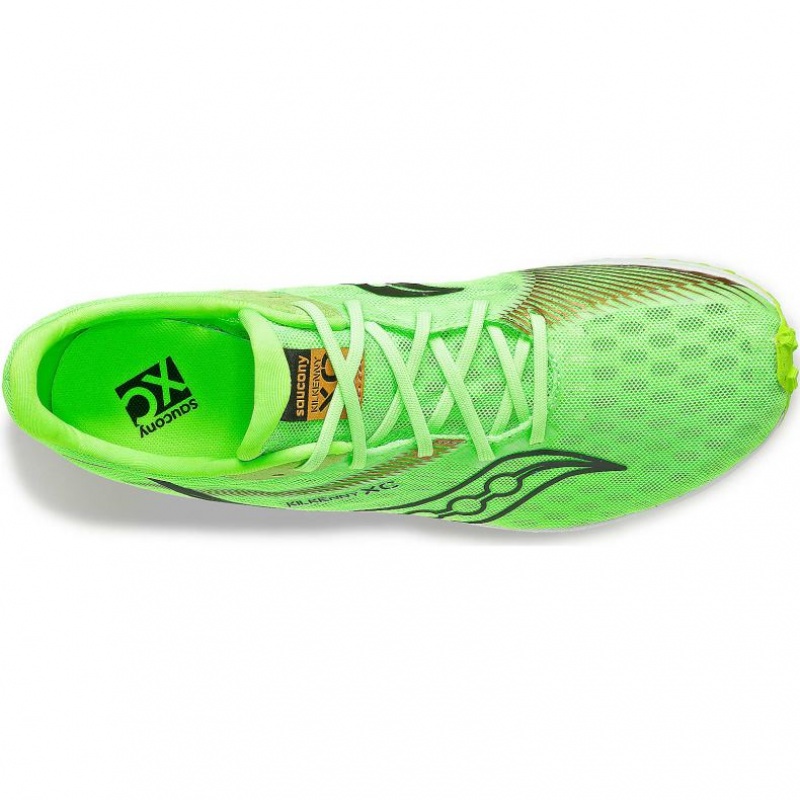 Green Saucony Kilkenny XC9 Women's Spikes | EGYPT XGPFUD