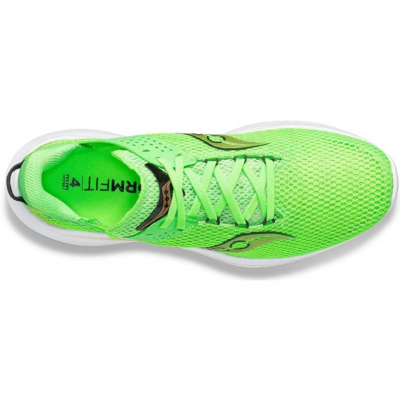 Green Saucony Kinvara 14 Men's Running Shoes | EGYPT IOULVG