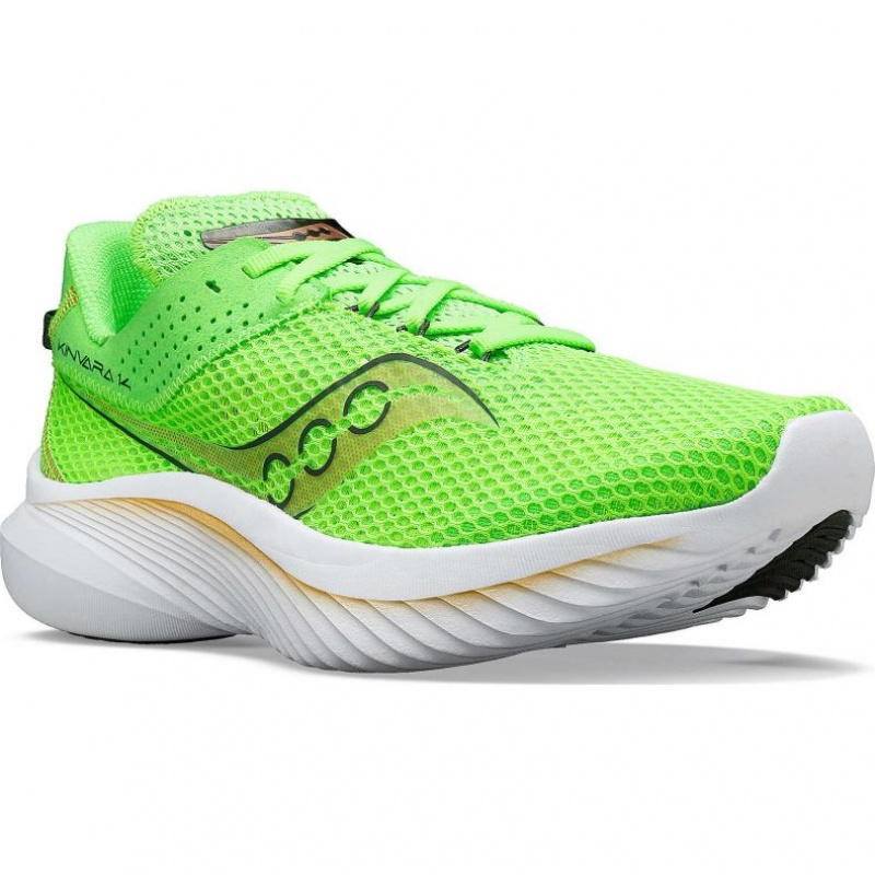 Green Saucony Kinvara 14 Men's Running Shoes | EGYPT IOULVG