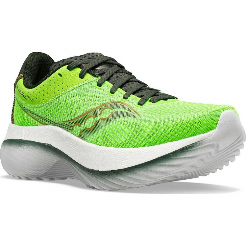 Green Saucony Kinvara Pro Men's Running Shoes | EGYPT JVBKNM