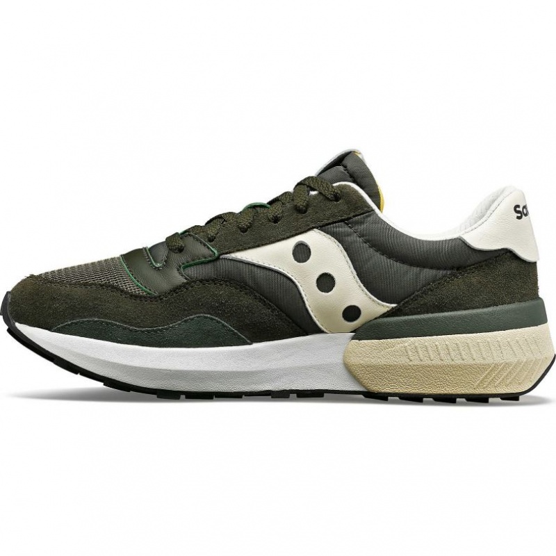 Green / Cream Saucony Jazz NXT Women's Sneakers | EGYPT YCUMQL