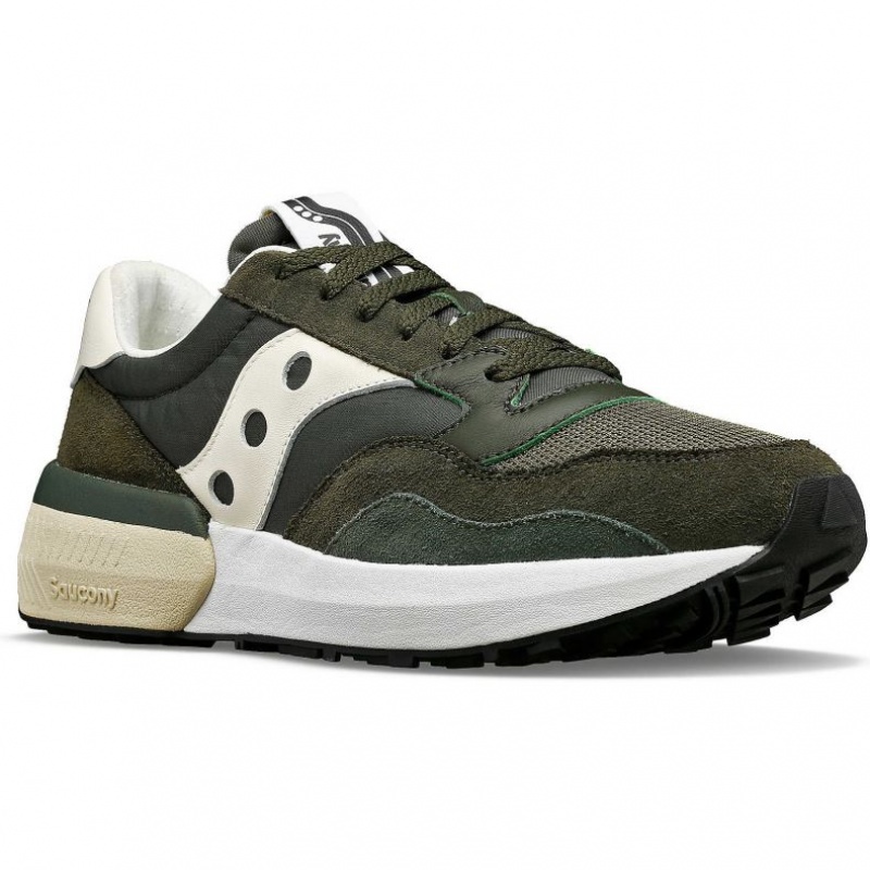 Green / Cream Saucony Jazz NXT Women's Sneakers | EGYPT YCUMQL