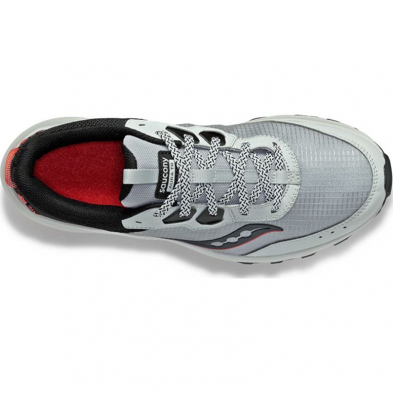 Grey Saucony Aura TR Men's Trail Running Shoes | EGYPT LVZJOY