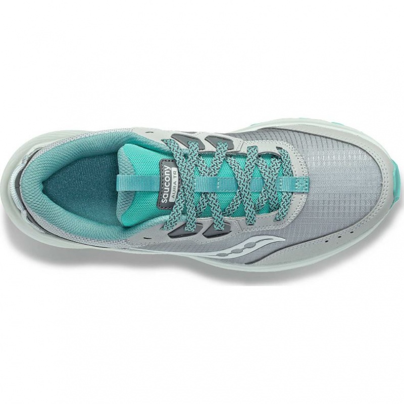 Grey Saucony Aura TR Women's Trail Running Shoes | EGYPT SLGRUC