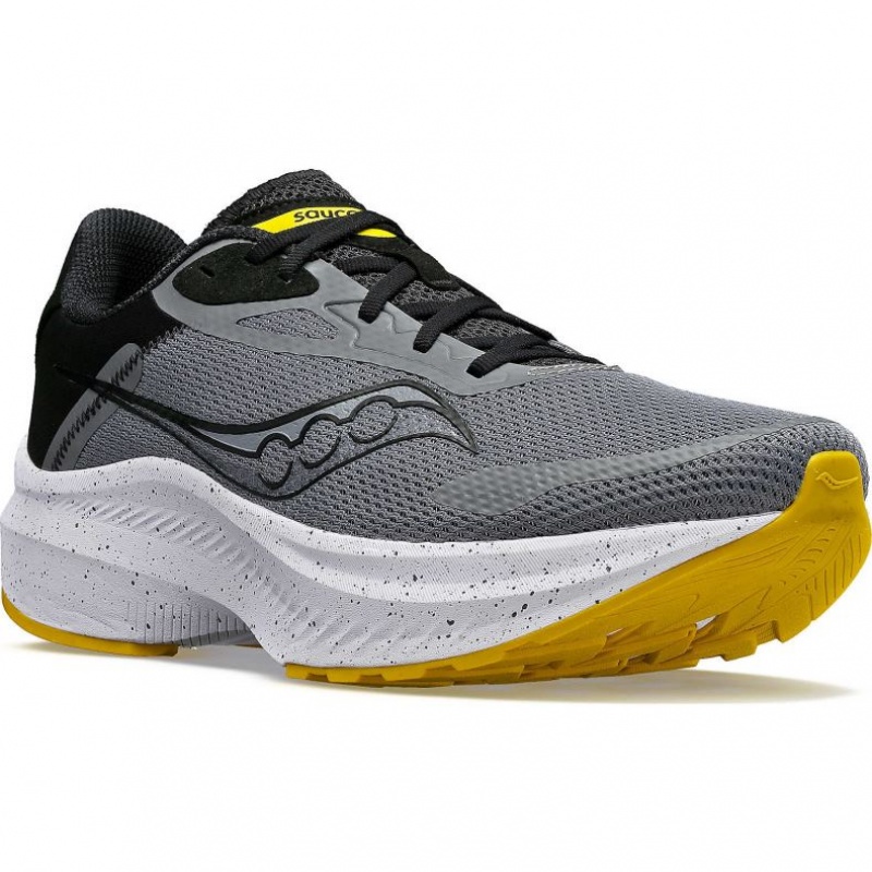 Grey Saucony Axon 3 Men's Running Shoes | EGYPT NUMCJI