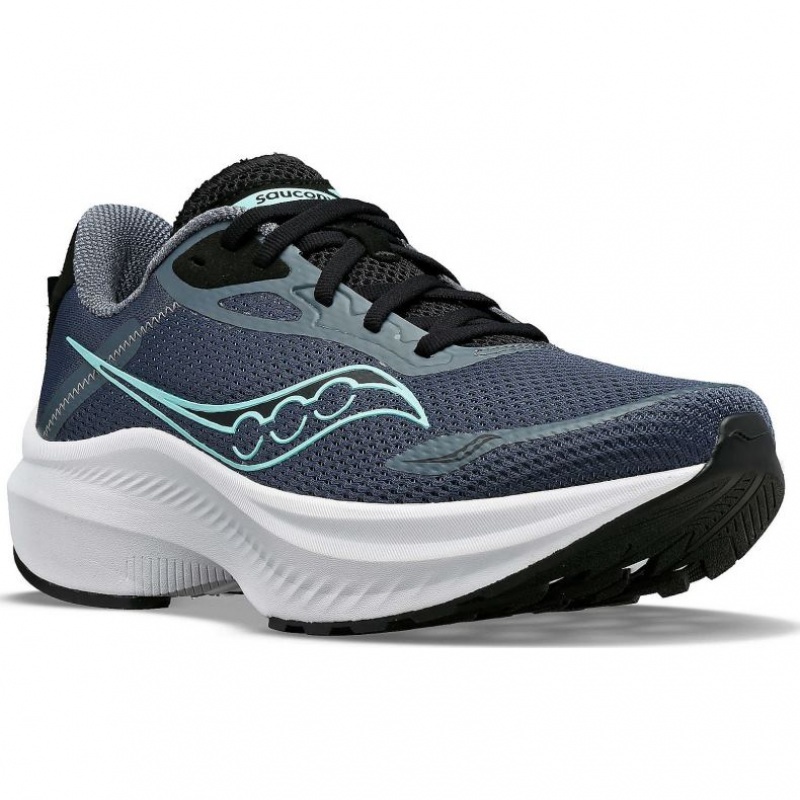 Grey Saucony Axon 3 Women's Running Shoes | EGYPT AQFGNC