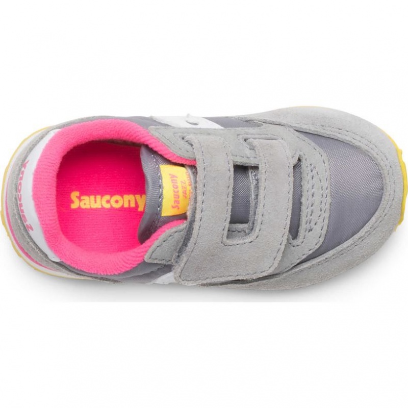 Grey Saucony Baby Jazz Hook & Loop Little Kids' Sneakers | EGYPT OVQINE