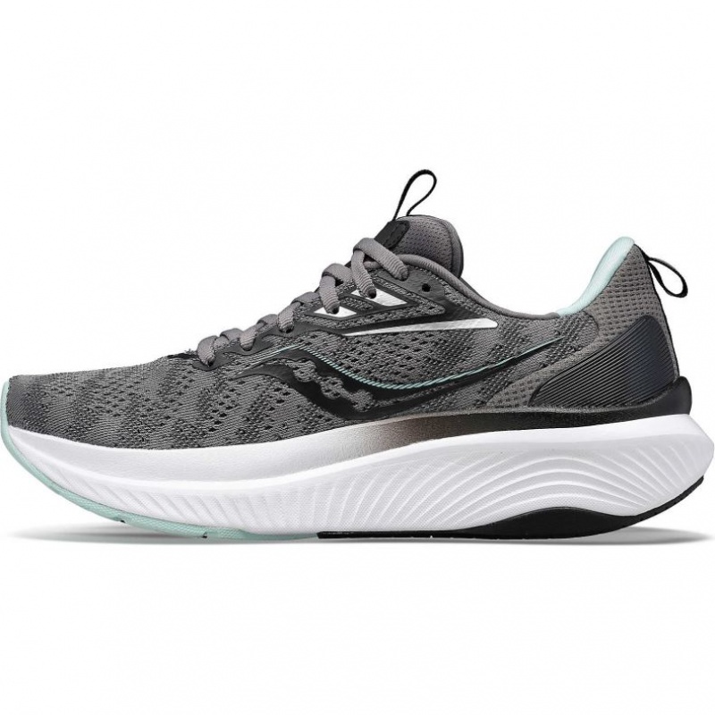 Grey Saucony Echelon 9 Women's Wide Running Shoes | EGYPT ASEZTW