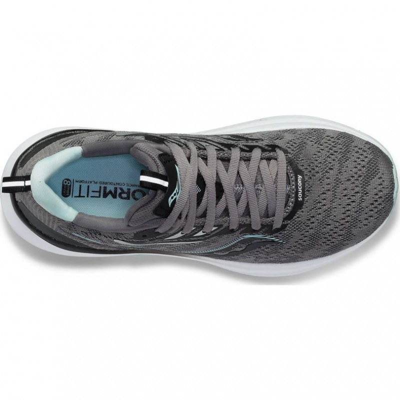 Grey Saucony Echelon 9 Women's Wide Running Shoes | EGYPT ASEZTW