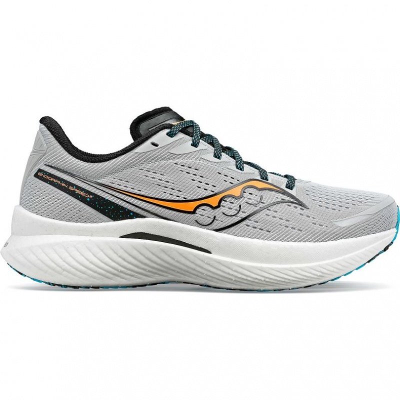 Grey Saucony Endorphin Speed 3 Men\'s Running Shoes | EGYPT WEFNTS