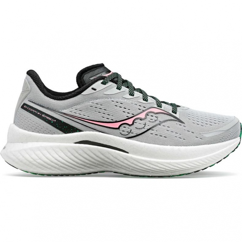 Grey Saucony Endorphin Speed 3 Women\'s Running Shoes | EGYPT CAQZUF