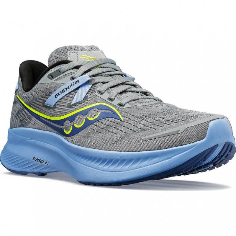 Grey Saucony Guide 16 Women's Running Shoes | EGYPT NDVKBL